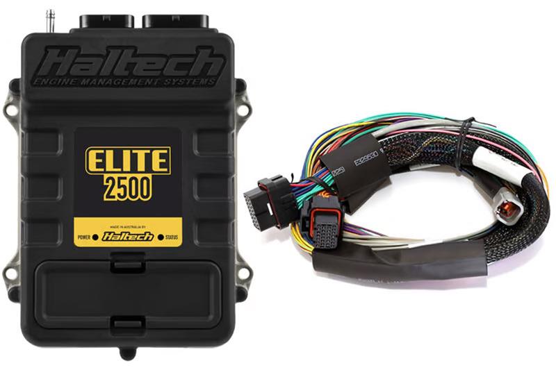 HalTech Elite 2500 ECU with Basic Universal Wire-In Harness HT-151302