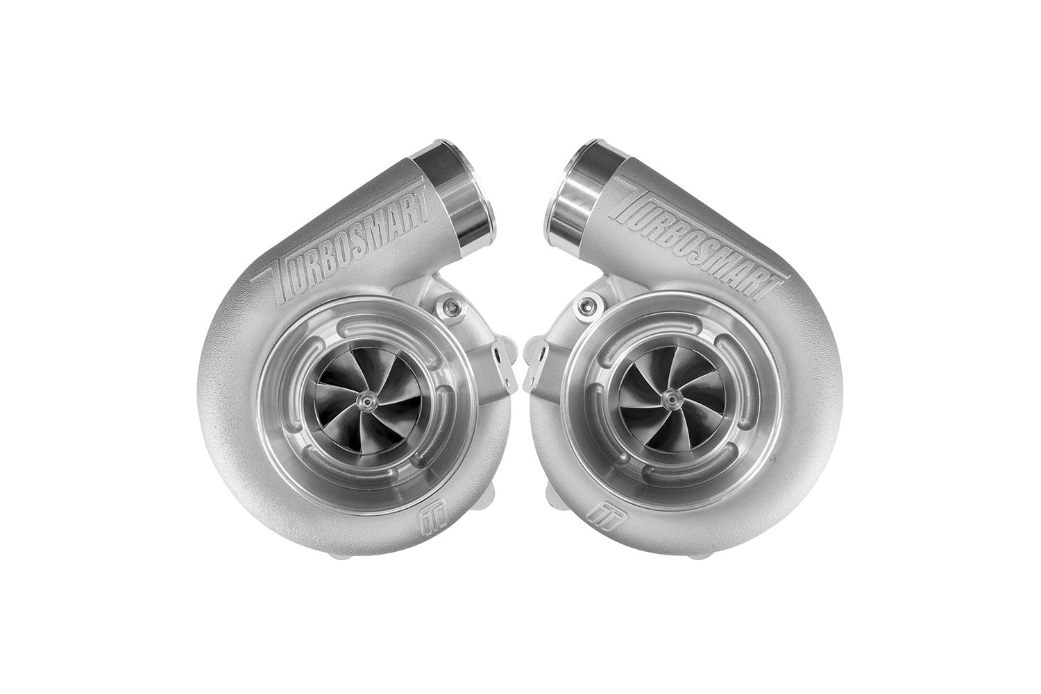 Mirror Twin Turbo Package - TS-1-6870B V-Band 0.96AR Oil Cooled Turbos