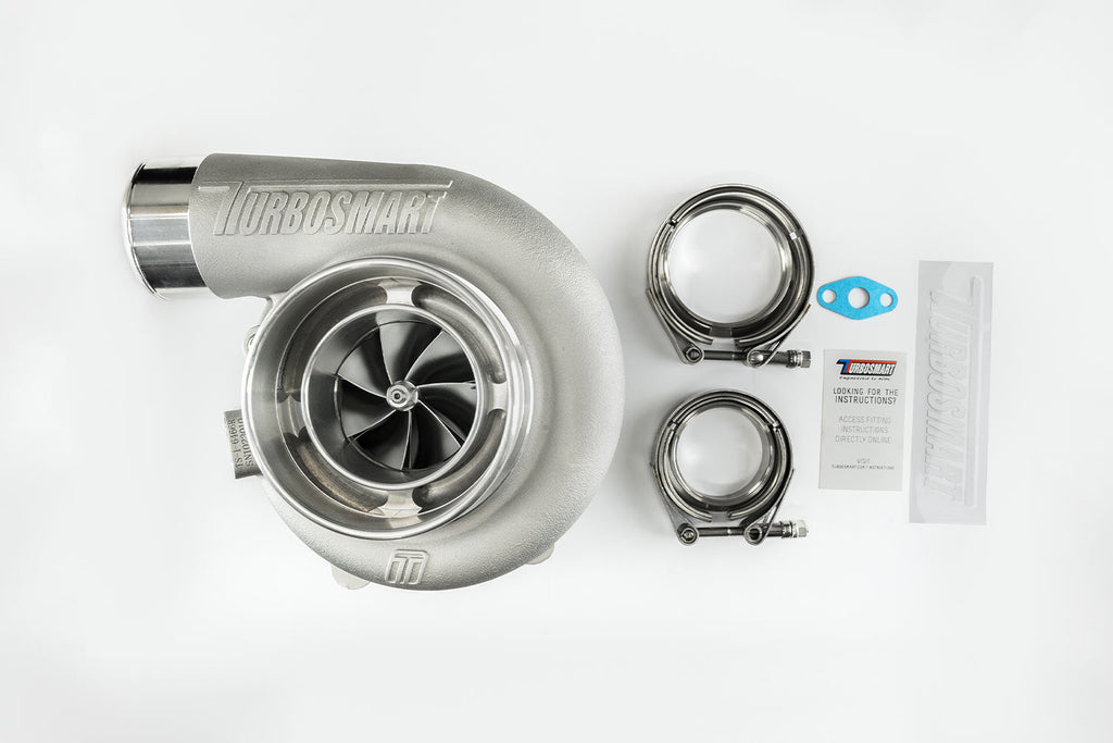 TS-1 Performance Turbocharger 6466 V-Band 1.07AR Externally Wastegated (Reversed Rotation)